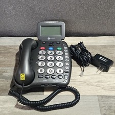 Geemarc Ampli 550/500 , Amplified Telephone with Talking keys  Caller ID WORKS 