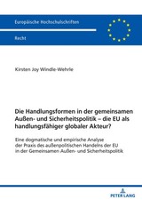 Die Handlungsformen in der gemeinsamen Außen...