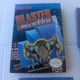Blaster Master Nintendo NES ottime condizioni completo di scatola CIB scatola manuale