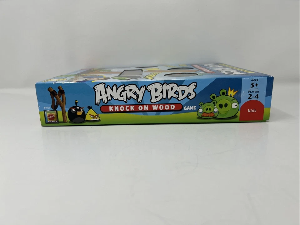 Angry Birds Knock on Wood Game - 2010 Mattel - Complete - Image 4 of 4