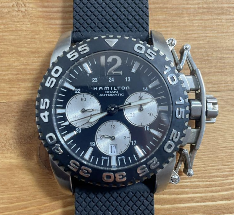 Hamilton Khaki Action Chronograph H635160 Automatic Men's Watch from JP