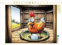 Calvendo Puzzle Square Eggs | 1000 Pieces, Finished Size 25.2 × 18.9 In (64 × 48