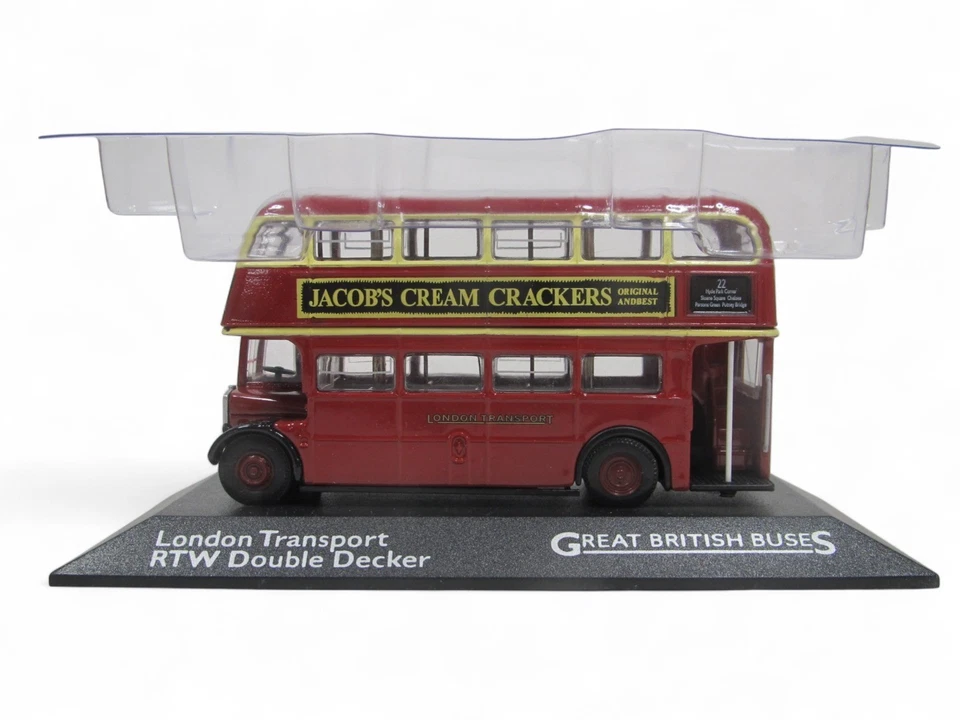 Grandes autobuses británicos modelos diescast transporte de Londres RTW dos pisos  Foto 3 de 4