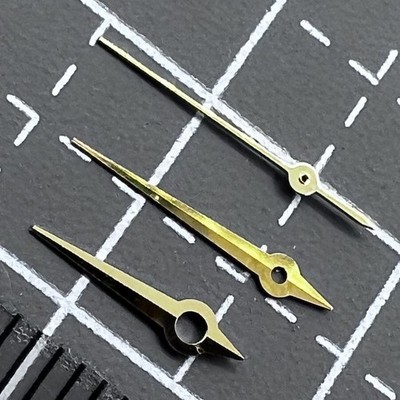 2 Sets Pack Silver Watch Hands for Ronda 785 Quartz 3-Hand Movement