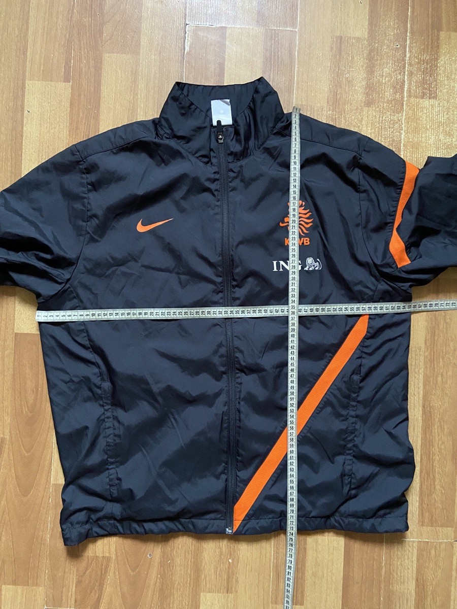 NETHERLAND 2012 2013 TRAINING FOOTBALL SOCCER TRACK JACKET NIKE sz