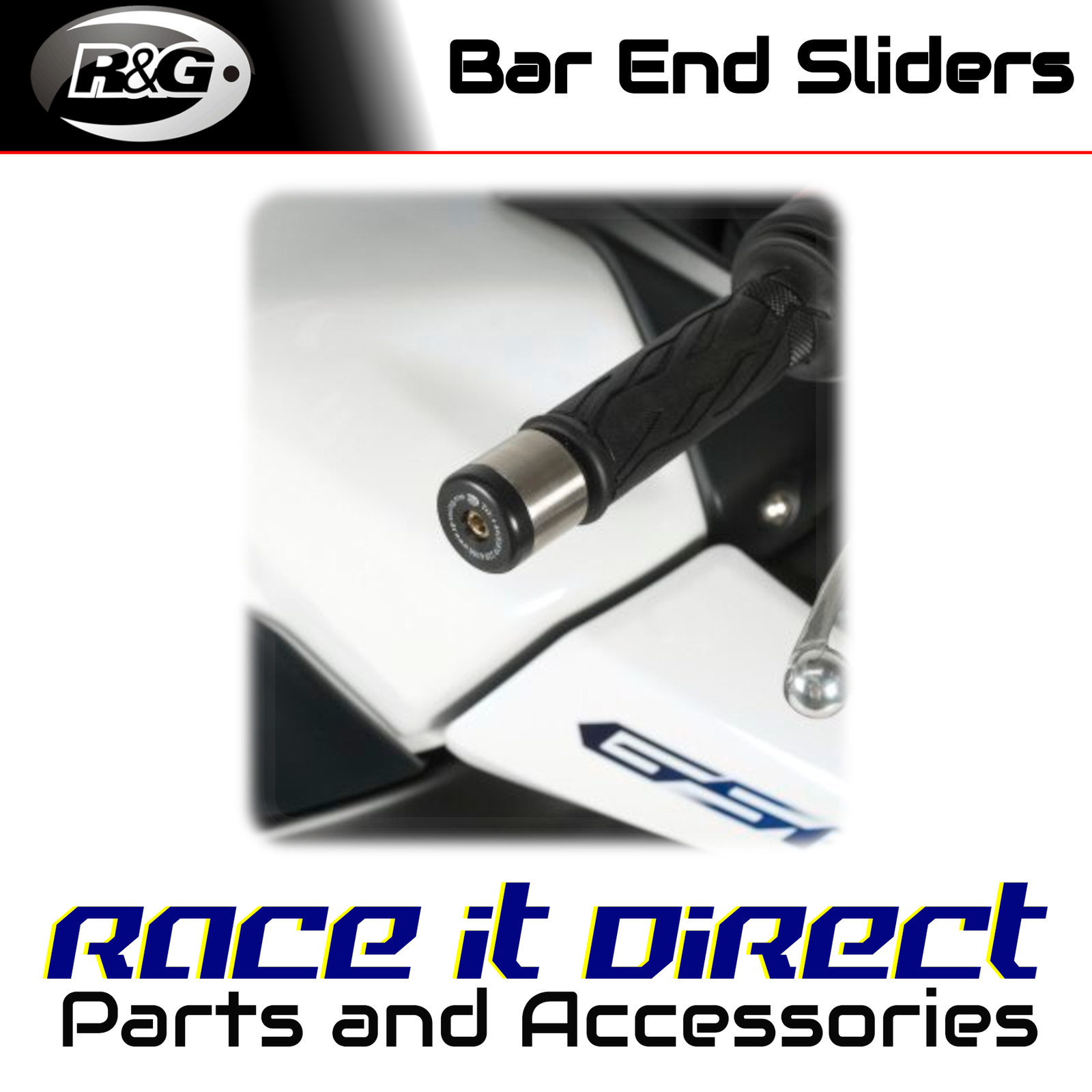 R&G - BE0012BK - Bar End Sliders