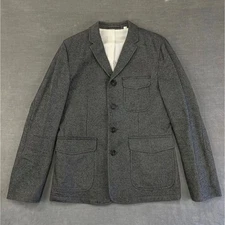 Ben Sherman Blazer Jacket Mens Large Plectrum Tweed 4-Button Blazer Preppy Work