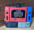 Vintage Quintel Ro-bot Transforming Watch Robot 1980's