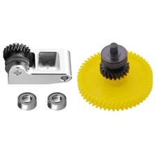 Upgrade Hardened Steel Extruder Gear Assembly for Bambu Lab P1P P1S X1C X1E Nano