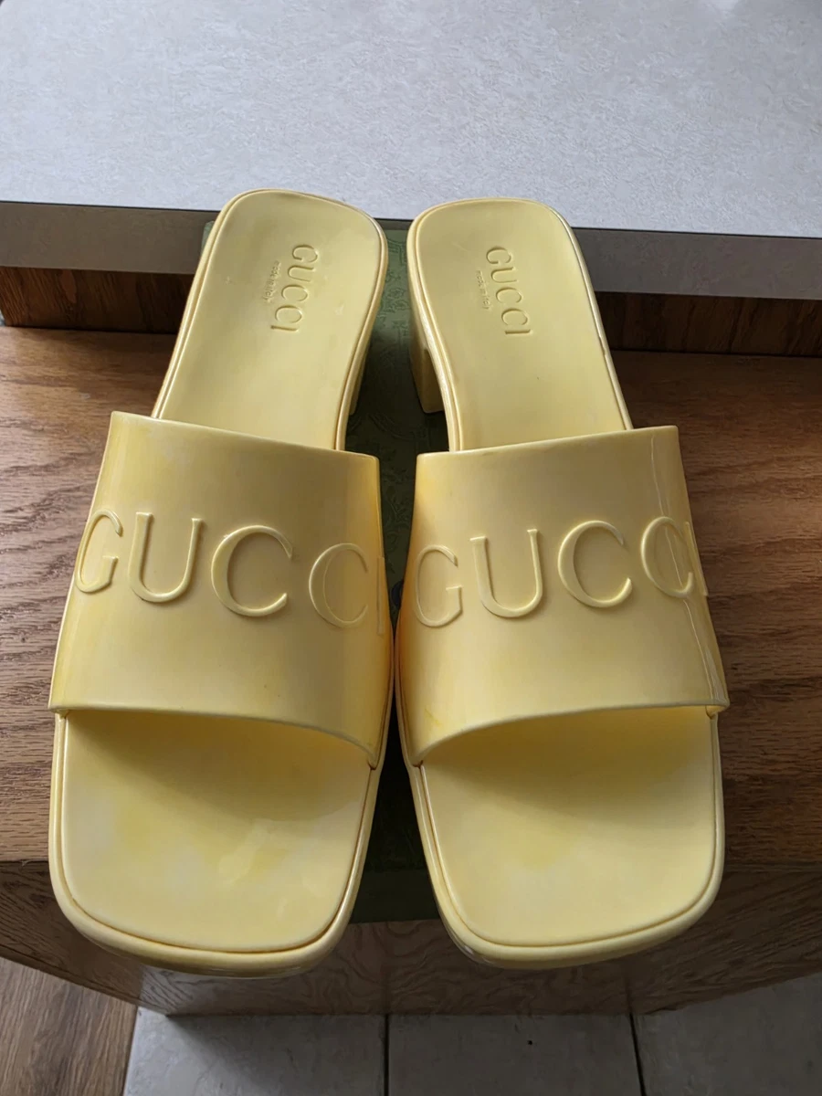 Gucci Yellow Sandals for Women for sale | eBay