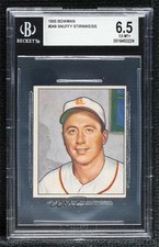 1950 Bowman Snuffy Stirnweiss (Copyright) #249 BGS 6.5 0q3