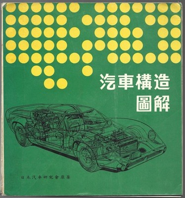 Car Structure Illustration Paperback 1972 CHINESE EDITION