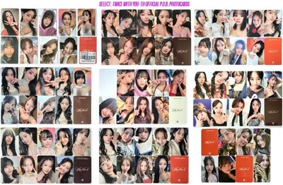 TWICE WITH YOU-TH OFFICIAL PHOTOCARD -ALADIN -JYP -SOUNDWAVE -WITHMUU -YES24