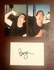 Bowzer (Sha Na Na) Signed Autograph Card with Original Candid Photos — photo 1