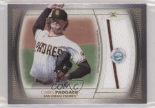 2021 Topps Definitive Collection Jumbo Relic 33/50 Chris Paddack #DJR-CP 5w7