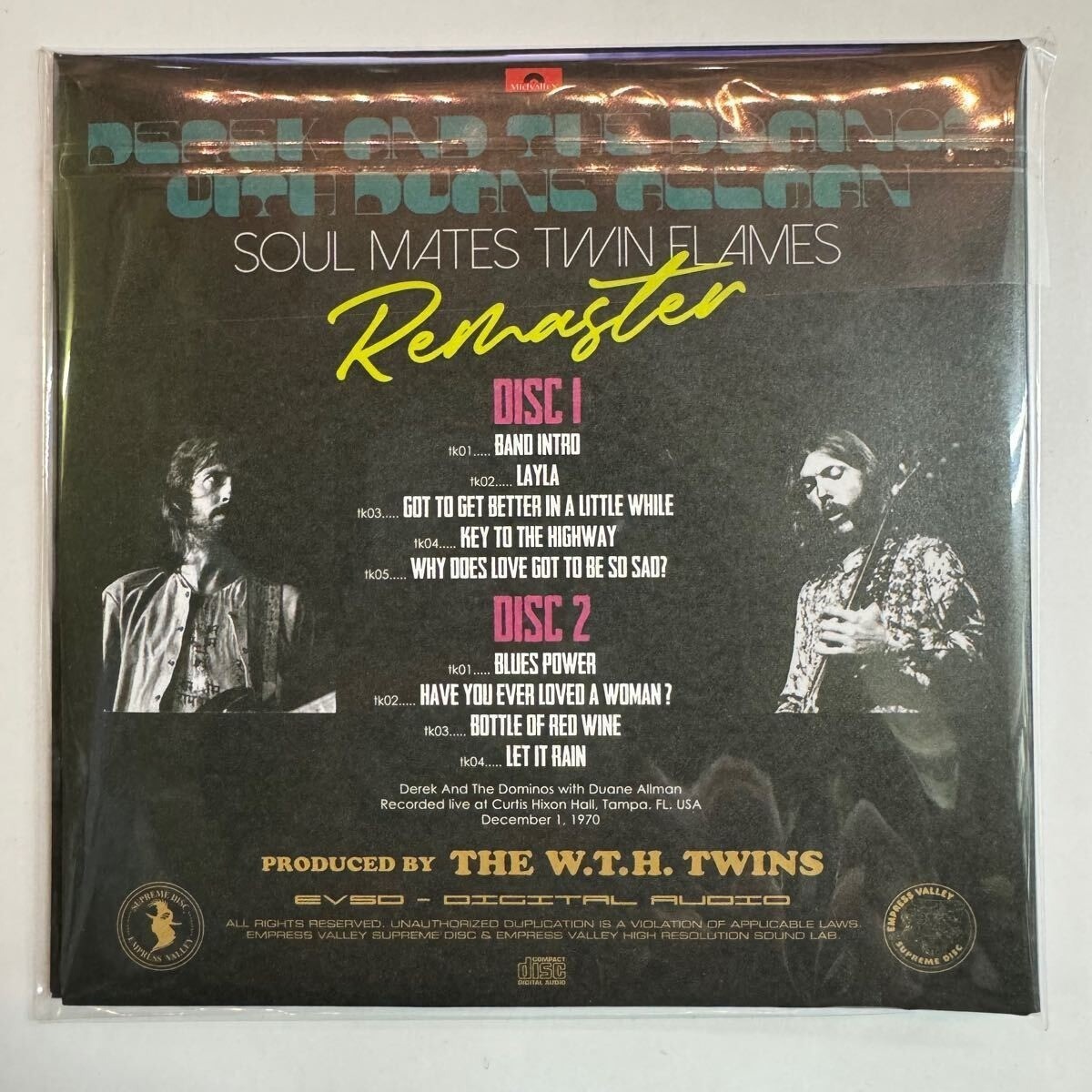 DEREK AND THE DOMINOS / SOUL MATES TWIN FLAMES Remaster (2CD) | eBay