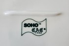 SOHO CAC China Serving Platters Ceramic Wave Style White...Set of 2 — photo 3