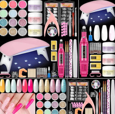 Acrylic Nail Kit for Beginners with Everything Nails Kit Acrylic Set with Dril..