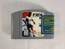 FIFA 98 Nintendo 64 N64 Authentic Tested Works Blockbuster Rental Sticker