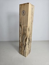 Spalted Maple spindle blank 2" X 12" Wood turning, scales, woodworking, carvingA