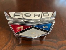 1959 Ford Custom 300 Trunk Lock Assembly And Emblem
