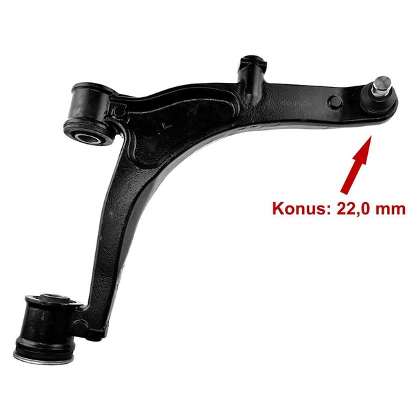 Querlenker Vorne Rechts FüR Nissan Interstar Vorderachse Konus 22 Mm Bis 2007-image
