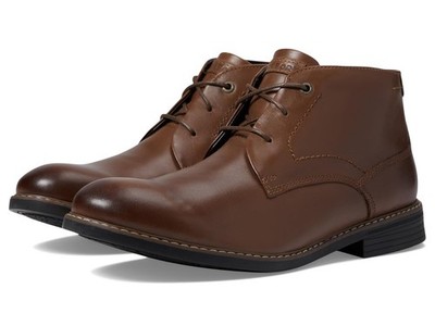 Rockport Boots Mens Size 14 W Brown Leather Chukka Ankle Waterproof V81619 Amazon.com | Rockport mens Cb chukka boots, Dark Brown  main image 2
