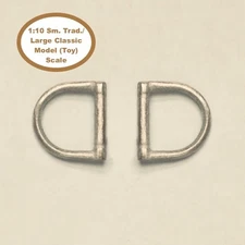 HORSING AROUND Small Traditional/Lg. Classic 1:10 Model Scale D RING SNAFFLE BIT