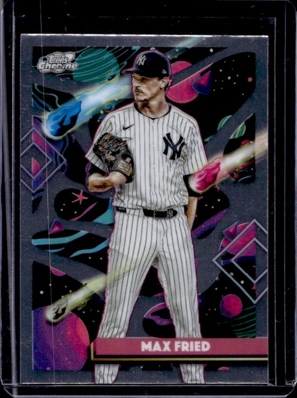 2025 Topps Cosmic Chrome Max Fried #42 New York Yankees