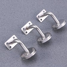 Stainless Steel Stair Handrail Staircase Accessories Wall Mounted Bracket