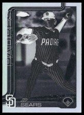 2025 Topps Chrome Update JP Sears Negative Refractors #USC85