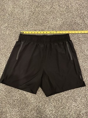 Layer 8 Men's Qwick-Dry Athletic Training Shorts Black XL 6
