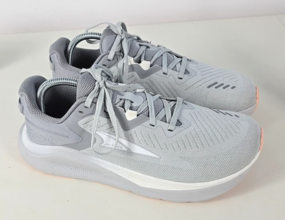 READ DESC - Altra Womens PARADIGM 8 Gray White Running Sneakers Sz 10 WIDE