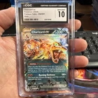 Charizard ex Pokémon Paldean Fates 054/091 Holo English CGC 10 2024