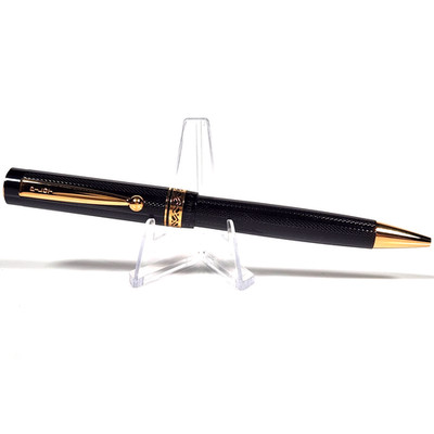 Vintage Pilot Custom 72 GT Ballpoint Pen Black Guilloche (Short Production) NOS!