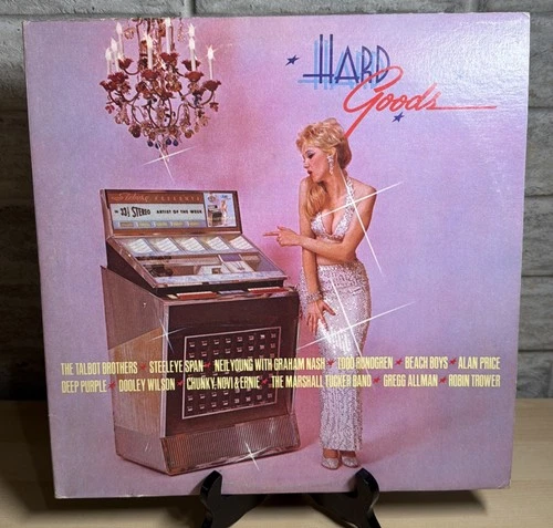 Hard Goods Warner Bros PRO 583 2 LP Compilation First Appearance Of KISS VG+