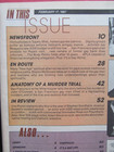 Vintage    Feb 1987 The ADVOCATE MEN Magazine  like Playgirl — photo 3