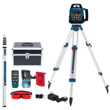 👉Profi selbstnivellierender Rotationslaser 👈mit Stativ + Messlatte + Koffer +