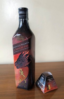 whisky johnnie walker a song of fire 700ml 40,8%