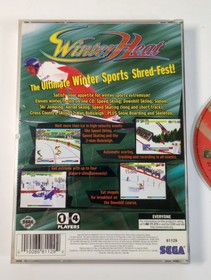 Winter Heat (Sega Saturn, 1997) Complete CIB Skiing Sports Game - Free Shipping