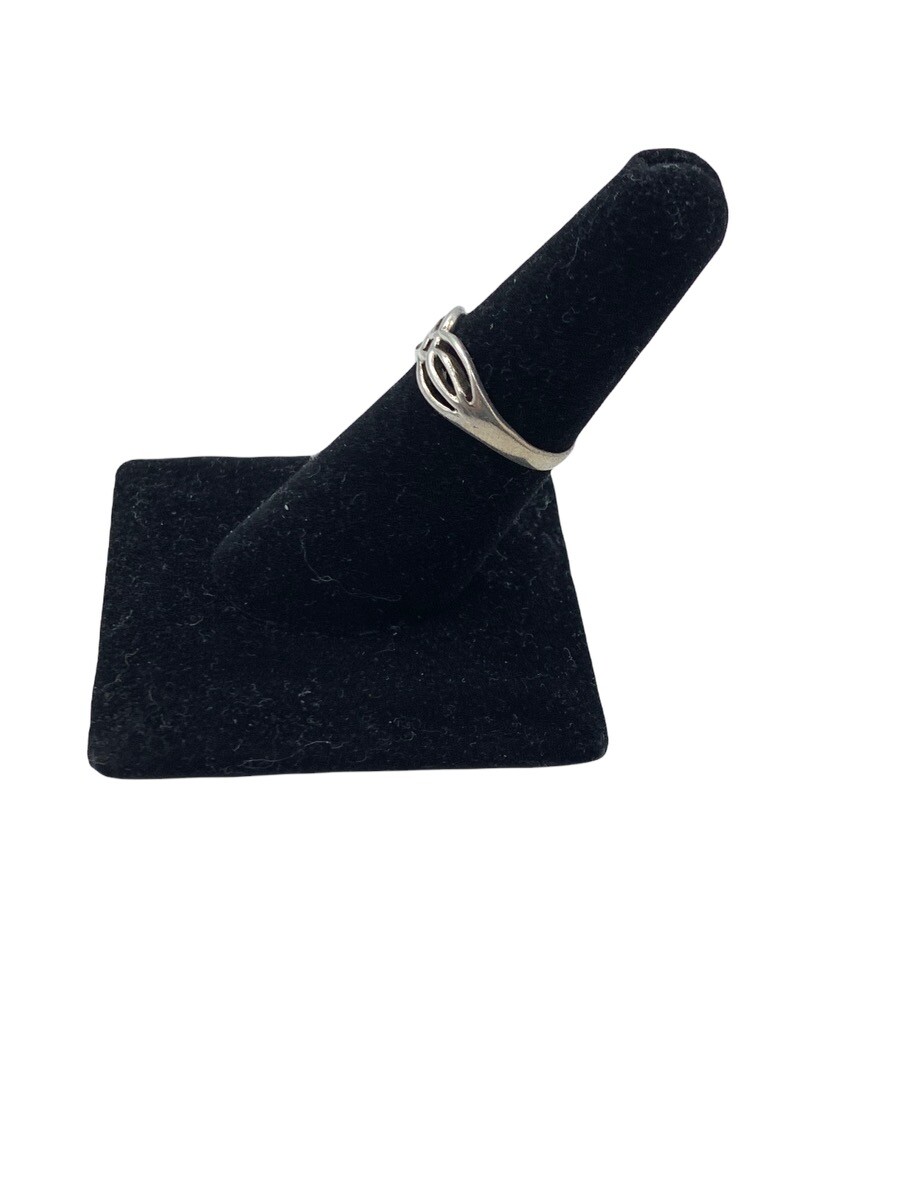 Infinity Loop 925 Sterling Silver Vintage Ring Si… - image 3