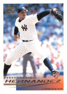 #ad 2000 Pacific Crown Collection #188 Orlando Hernandez New York Yankees $0.99