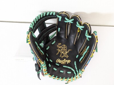 Rawlings Heart of the Hide Graphic Infielder Glove Black HOH