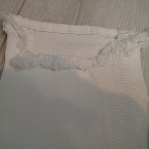 R13 Alison skinny Jean sz. 27 Skinny Leg Front Zip Button fringe - Picture 3 of 16