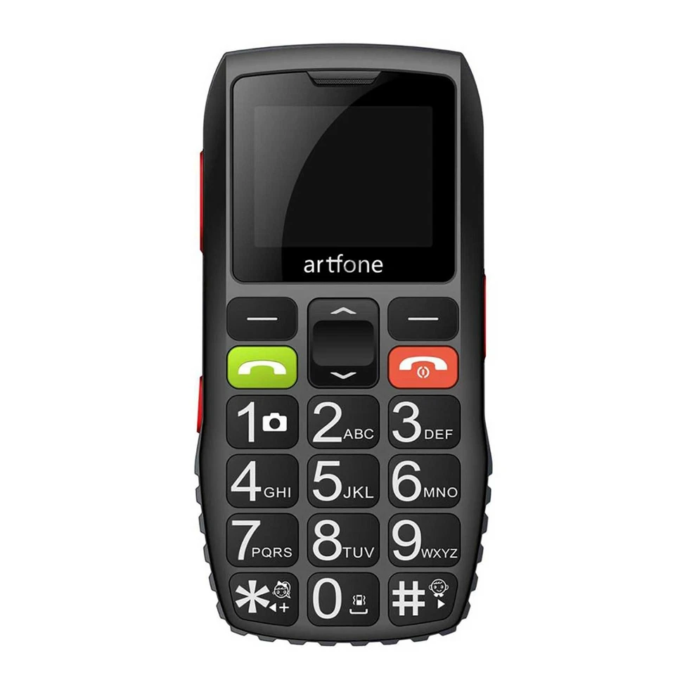 ✅ TELEFONO CELLULARE PER ANZIANI NONNI ARTFONE C1 TASTI GRANDI PULSANTE SOS ✅ - Immagine 2 di 4
