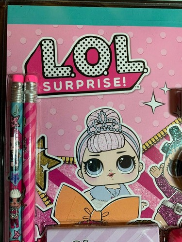 ¡LOL SORPRESA! JUEGO DE 7 PIEZAS CALCULADORAS DIVERTIDAS NUEVAS EN PAQUETE LÁPICES BORRADO CALCULADORA - Imagen 7 de 7