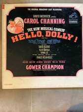 Carol Channing in The New Musical Comedy Hello, Dolly! 1964 RCA Vinyl Record