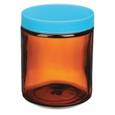 24 Pack Scientific Specialities 3TRU8 Straight Sided Preclean Jar W/Lids 250ML