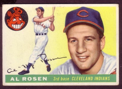 1955 TOPPS AL ROSEN CARD NO:70 EX CONDITION | eBay