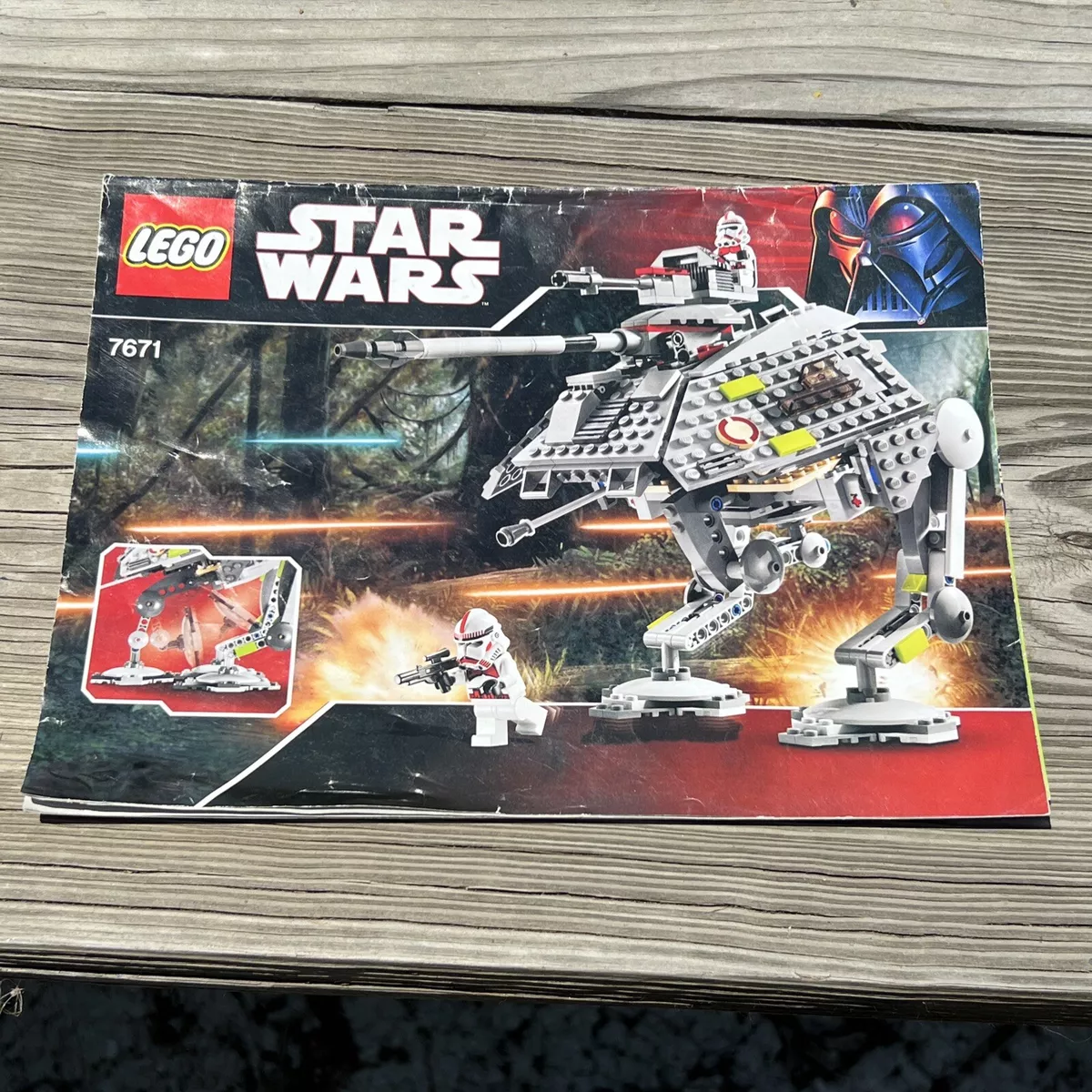 LEGO Set 7671 Star Wars AT AP Instruction Manual only